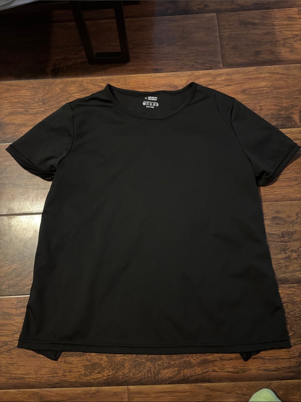 Black Performance Crew Neck Shirt